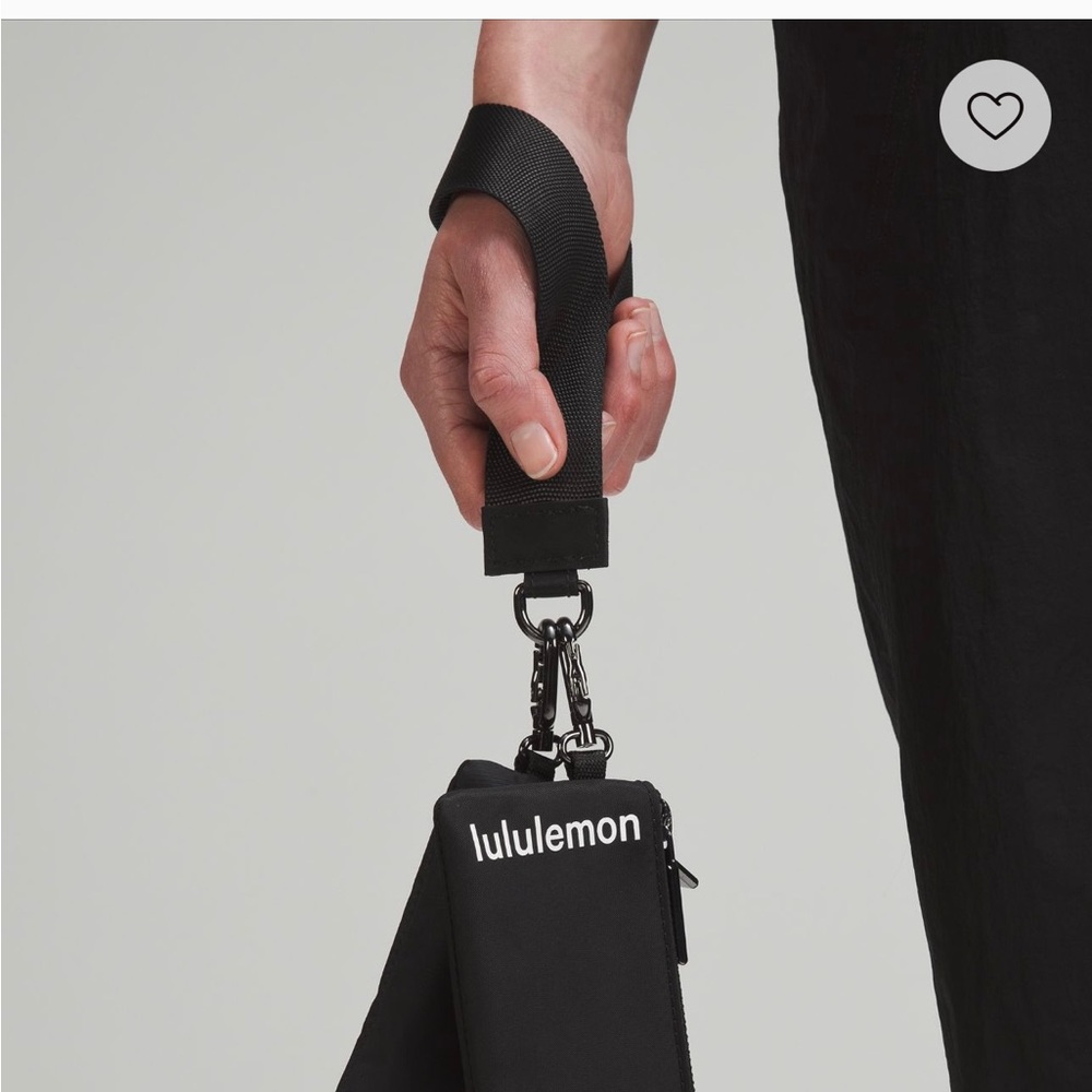 Lululemon Athletica Black Dual Pouch Wristlet
